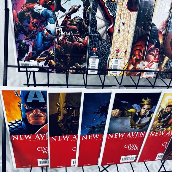 The New Avengers 12-27 Lot Civil War Hawkeye as Ronin - Picture 7 of 7